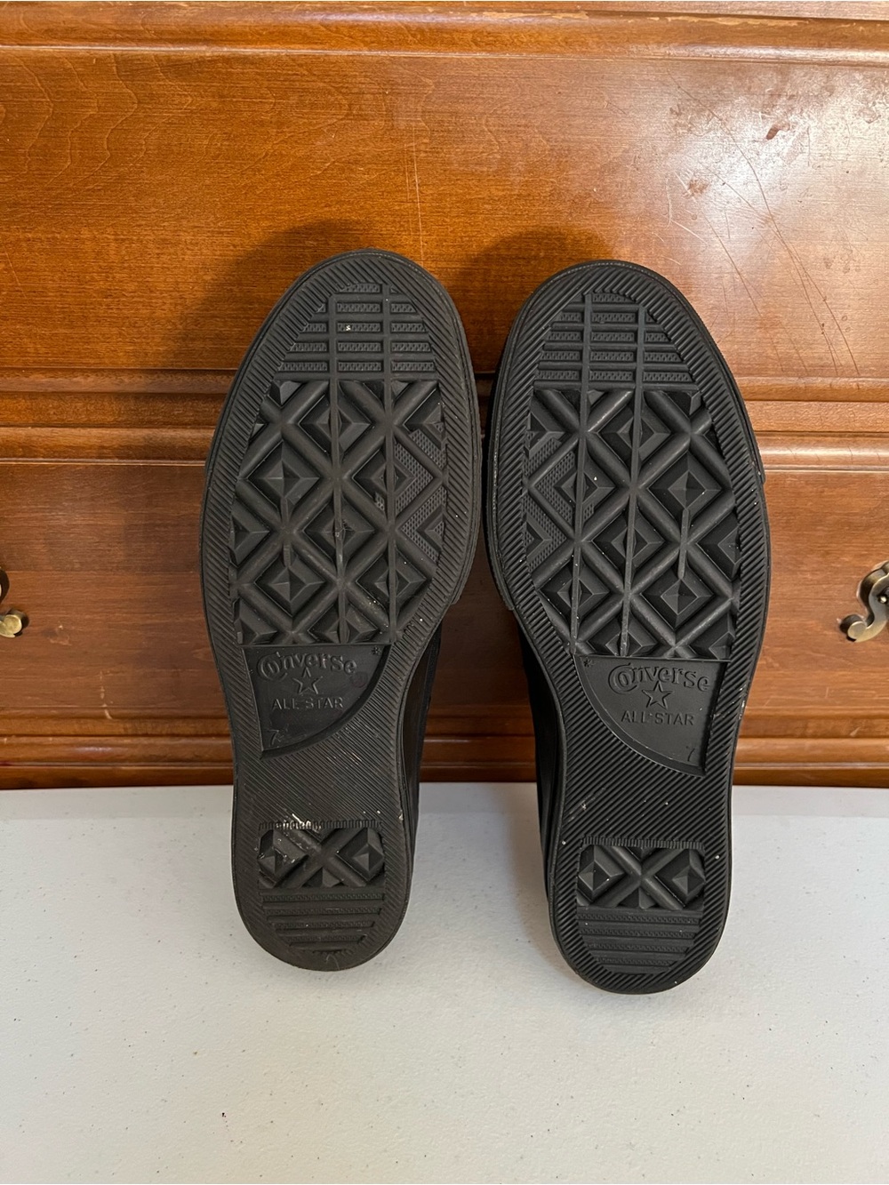 Converse Platform Clean Lift Ox Black Low Top All Star Sneakers - Picture 6 of 10